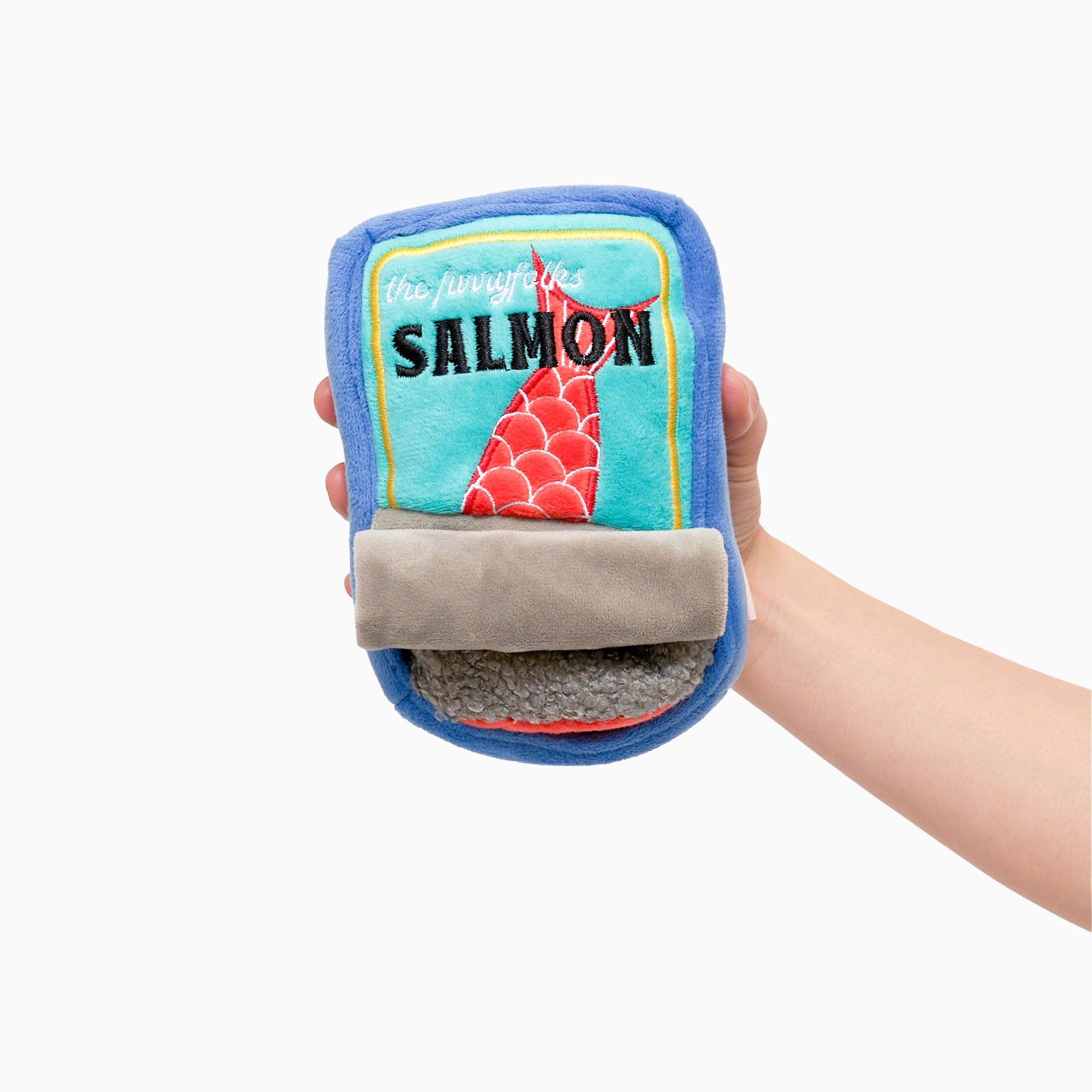 Salmon Dog Toy | Tinned Nosework Toy | the furryfolks Salmon Dog Toy | Tinned Nosework Toy | the furryfolks