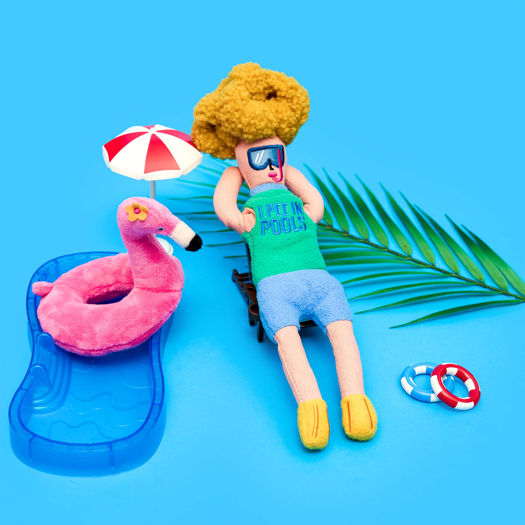 Flamingo Hooman Nosework Dog Toy | the furryfolks