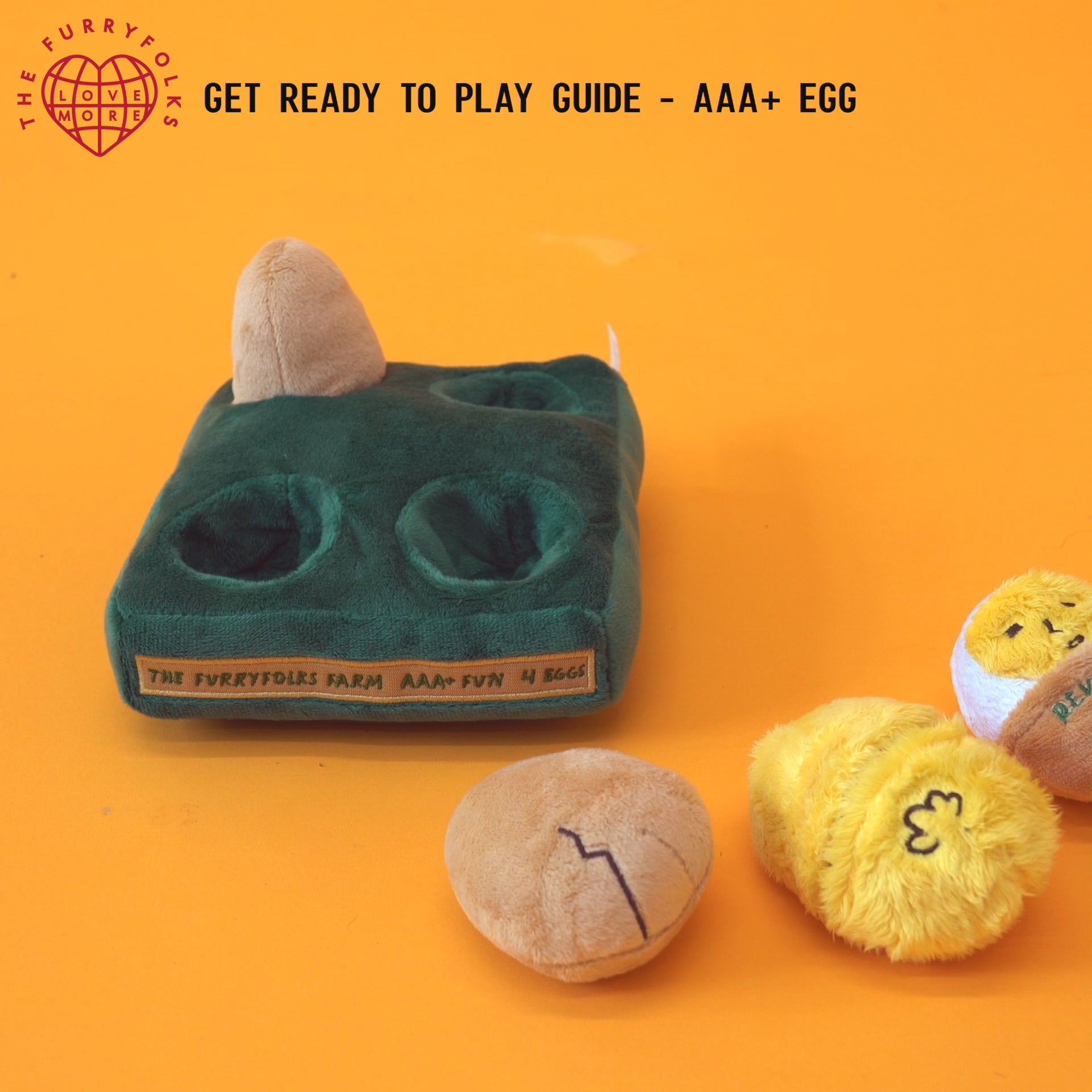 Get Ready To Guide - AAA+ Egg Nosework Dog Toy